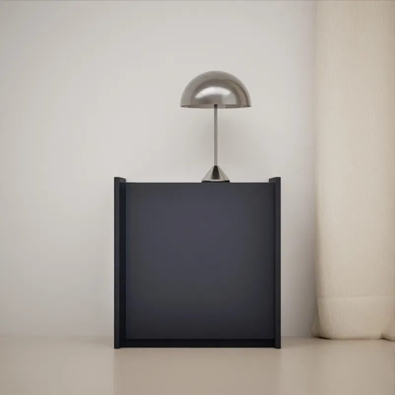 Bedside Table in Midnight Blue