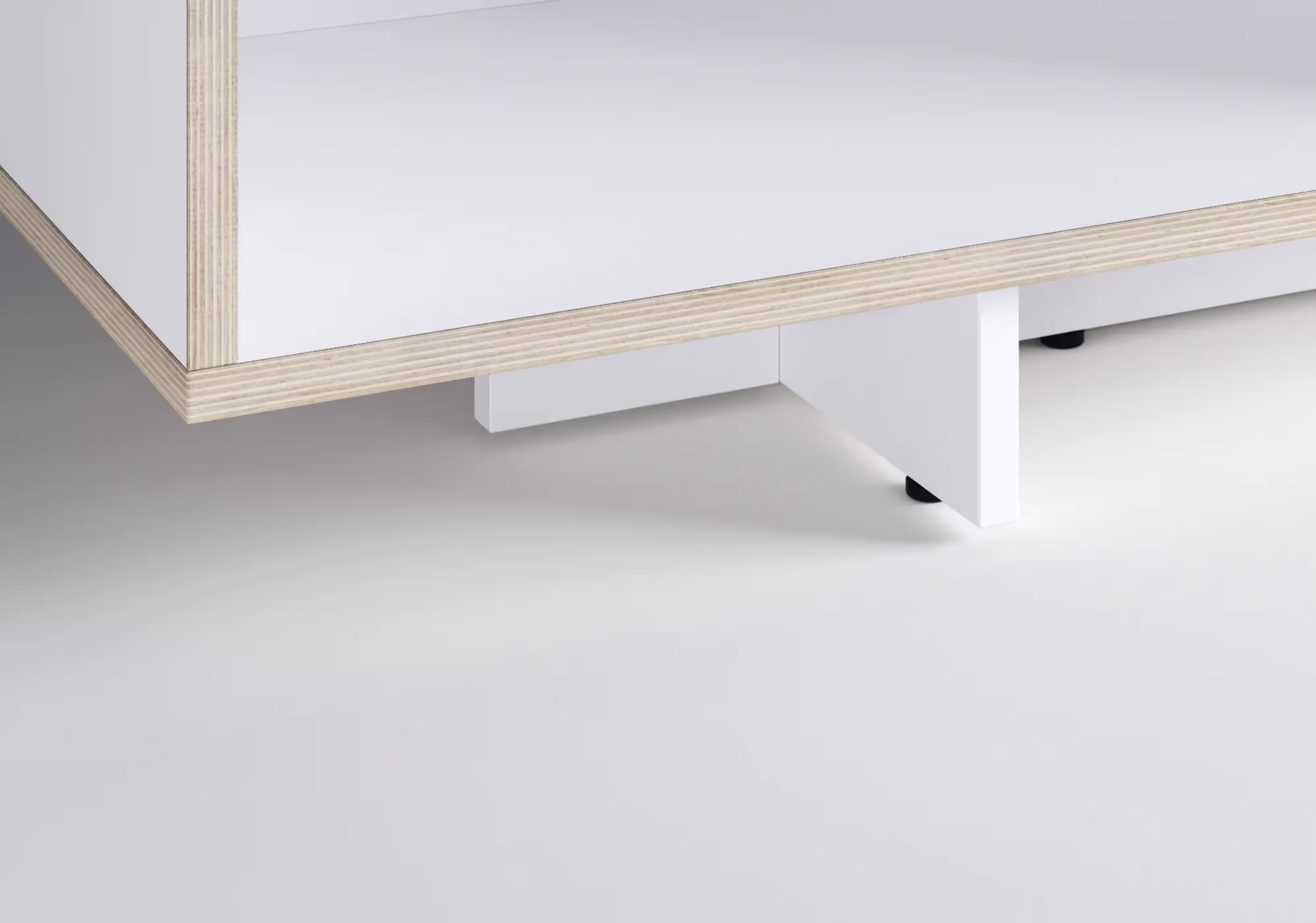 A chest of drawers in a furnished room