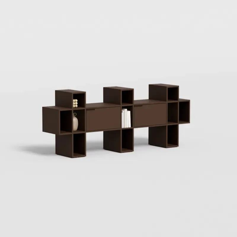 Chest Of Drawers in Dark Brown