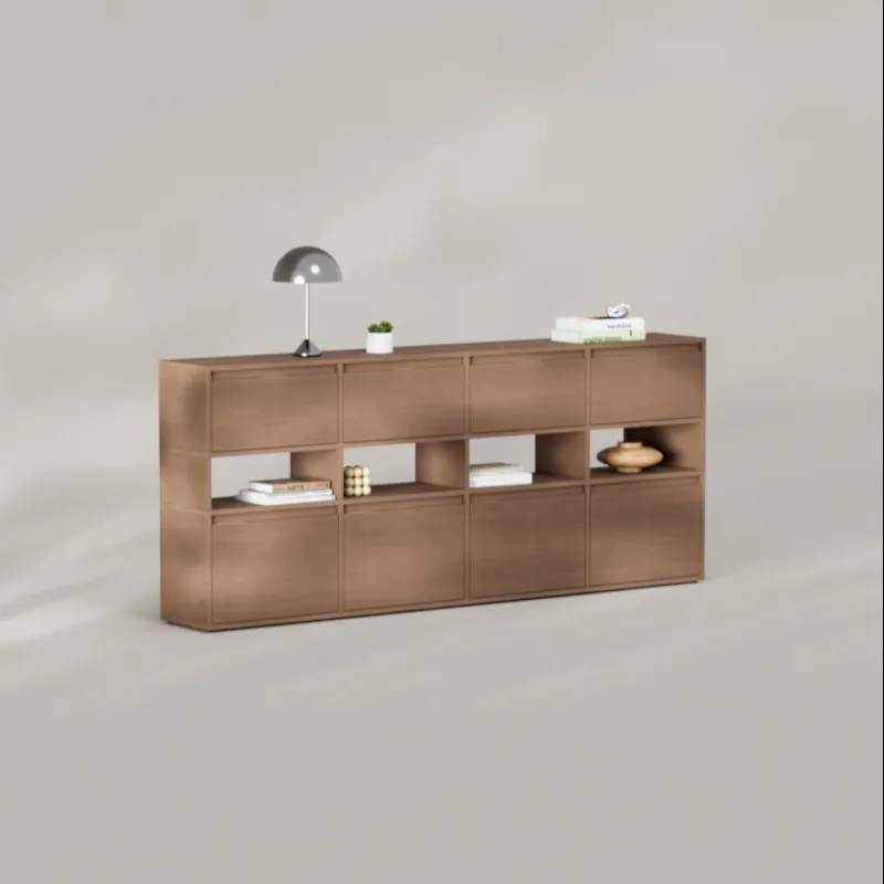 Chest Of Drawers in Walnut with Doors