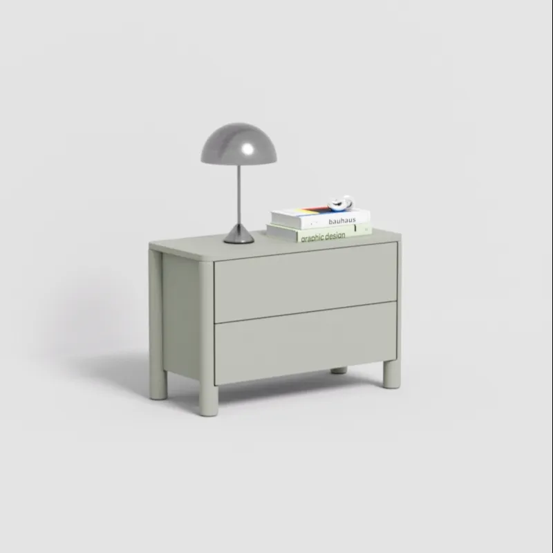 Sideboard in Green with External Drawers