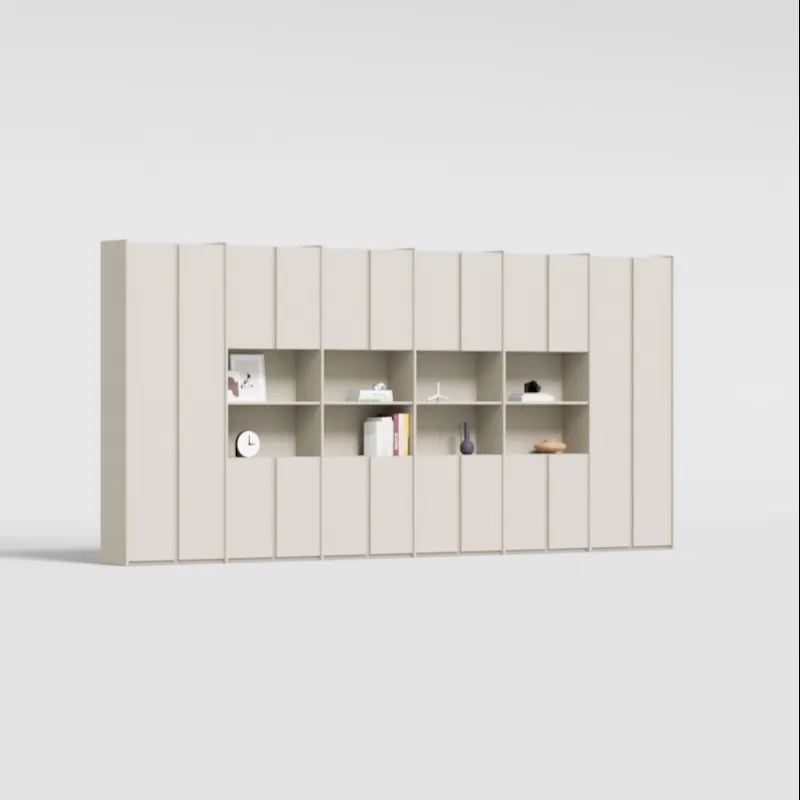 Wall Storage in Sand with Internal Drawers